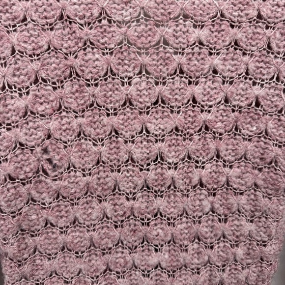 Faconnable Women’s XS Y2K Wool Blend Knit Whimsy Ruffle Open Fairycore Cardigan - Picture 8 of 9